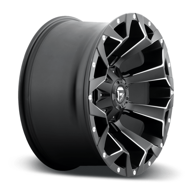 Fuel D546 Assault Cast Aluminum Wheel - Matte Black Milled