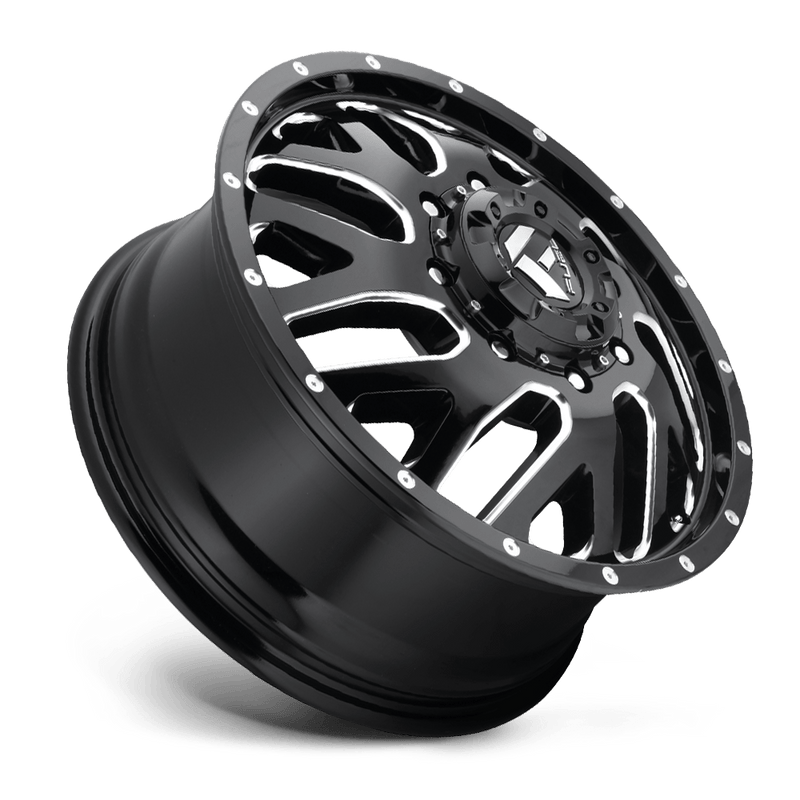 Fuel D581 Triton Cast Aluminum Wheel - Gloss Black Milled