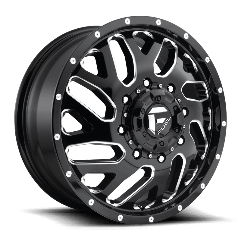 Fuel D581 Triton Cast Aluminum Wheel - Gloss Black Milled