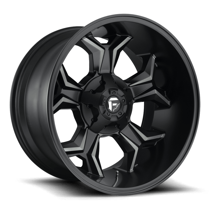 Fuel D605 Avenger Cast Aluminum Wheel - Matte Black Double Dark Tint