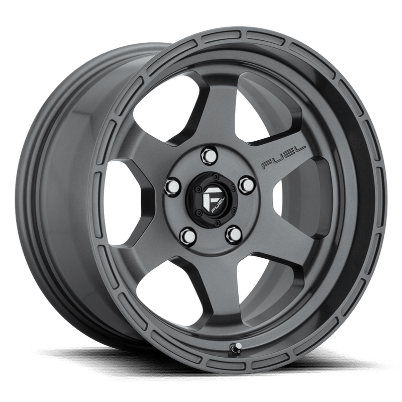 Fuel D665 Shok Cast Aluminum Wheel - Matte Gunmetal