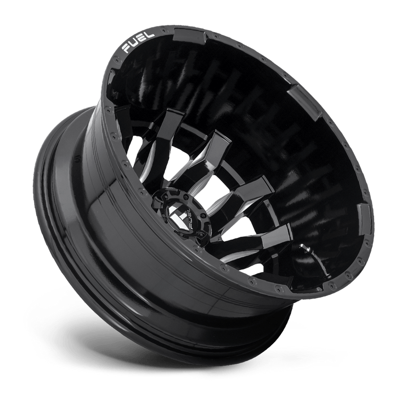 Fuel D673 Blitz Cast Aluminum Wheel - Gloss Black Milled