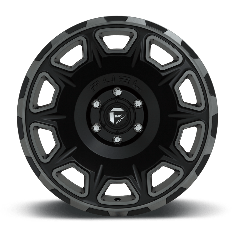 Fuel D686 Vengeance Cast Aluminum Wheel - Matte Black Double Dark Tint