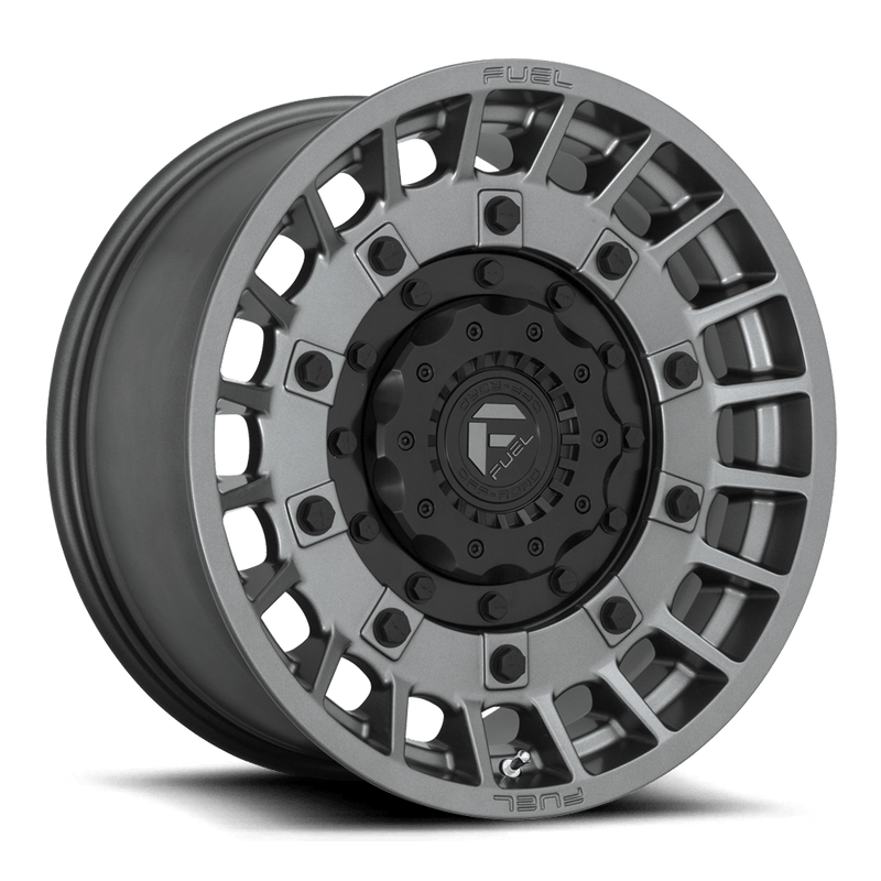 Fuel D726 Militia Cast Aluminum Wheel - Matte Anthracite And Black