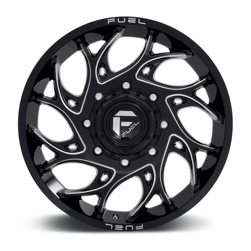 Fuel D741 Runner Cast Aluminum Wheel - Gloss Black Milled