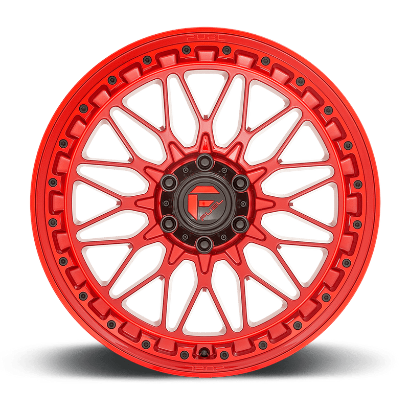 Fuel D758 Trigger Cast Aluminum Wheel - Candy Red