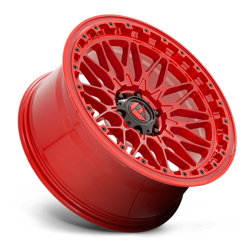 Fuel D758 Trigger Cast Aluminum Wheel - Candy Red