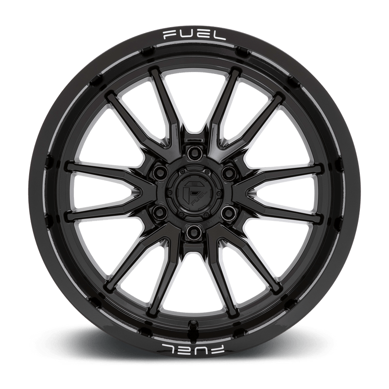 Fuel D760 Clash Cast Aluminum Wheel - Gloss Black