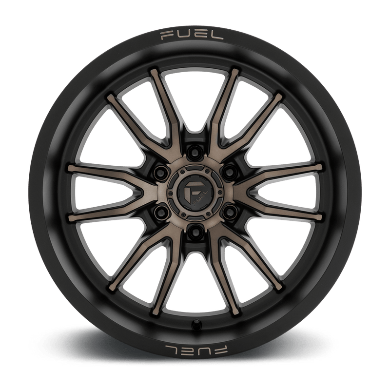 Fuel D762 Clash Cast Aluminum Wheel - Matte Black Double Dark Tint
