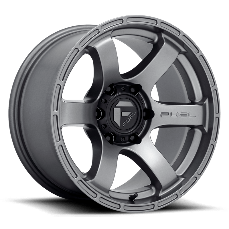Fuel D767 Rush Cast Aluminum Wheel - Matte Gunmetal