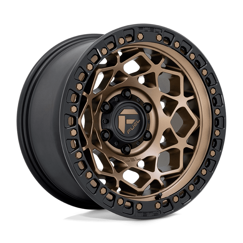 Fuel D785 Unit Cast Aluminum Wheel - Bronze With Matte Black Ring