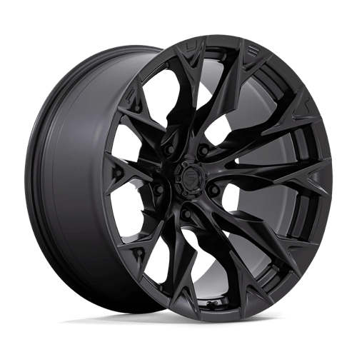 D804 Flame Cast Aluminum Wheel in Blackout Finish from Fuel Wheels - View 2