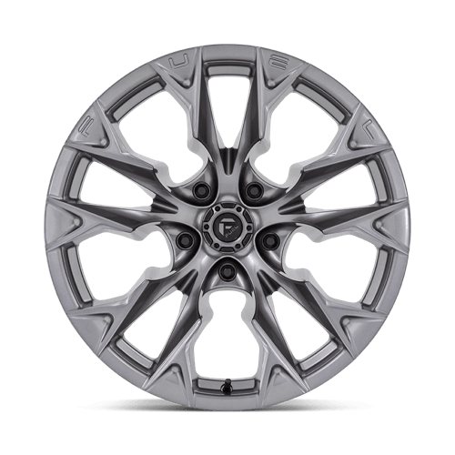 D806 Flame Cast Aluminum Wheel in Platinum Finish from Fuel Wheels - View 5