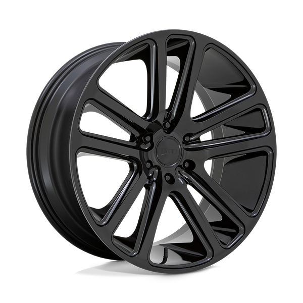 S256 FLEX Cast Aluminum Wheel in Gloss Black Finish from DUB Wheels - View 1
