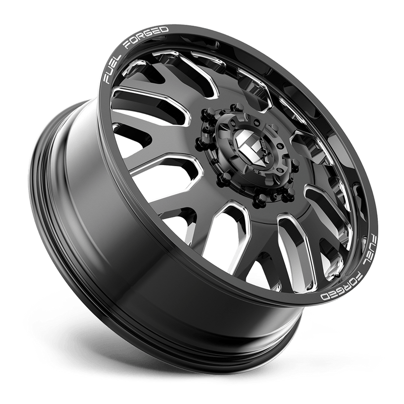 Fuel Mono DE19 FF19D Cast Aluminum Wheel - Gloss Black Milled