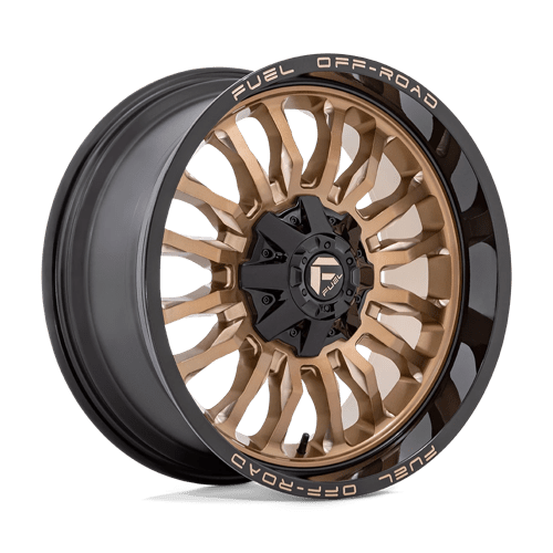 D797 ARC Cast Aluminum Wheel in Platinum Bronze with Black Lip Finish from Fuel Wheels - View 2