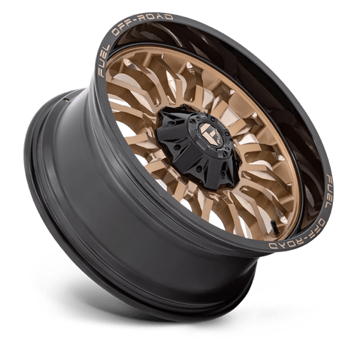 D797 ARC Cast Aluminum Wheel in Platinum Bronze with Black Lip Finish from Fuel Wheels - View 3