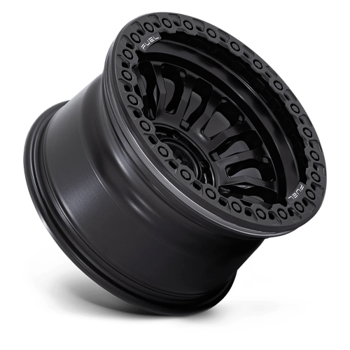 FC125 Rincon Beadlock Cast Aluminum Wheel in Blackout Finish from Fuel Wheels - View 3