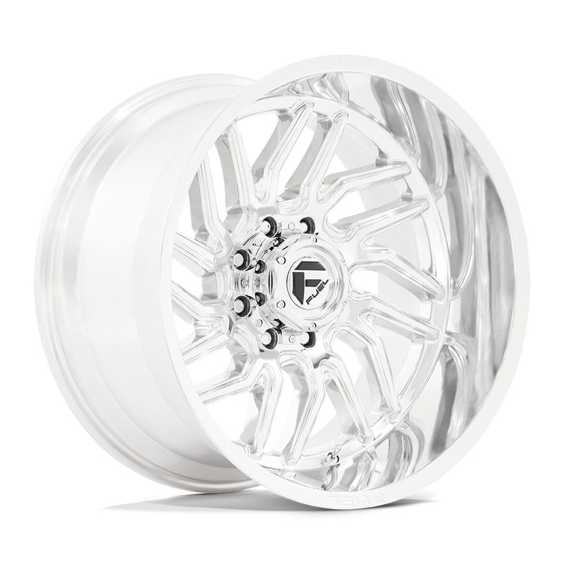 D809 Hurricane Cast Aluminum Wheel in Polished Milled Finish from Fuel Wheels - View 1