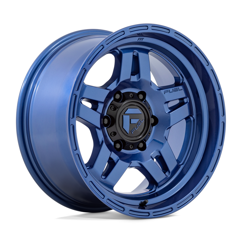 D802 Oxide Cast Aluminum Wheel in Dark Blue Finish from Fuel Wheels - View 1