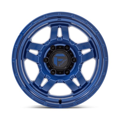 D802 Oxide Cast Aluminum Wheel in Dark Blue Finish from Fuel Wheels - View 5