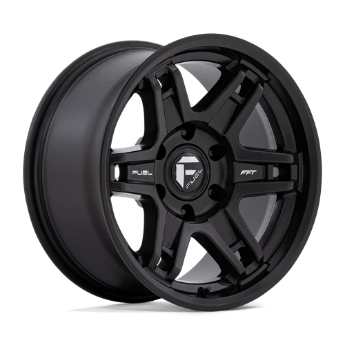D836 Slayer Cast Aluminum Wheel in Matte Black Finish from Fuel Wheels - View 2