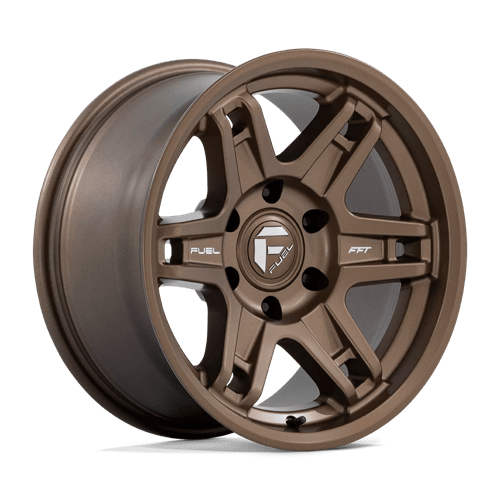 D837 Slayer Cast Aluminum Wheel in Matte Bronze Finish from Fuel Wheels - View 2