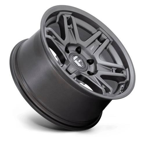 D838 Slayer Cast Aluminum Wheel in Matte Gunmetal Finish from Fuel Wheels - View 3