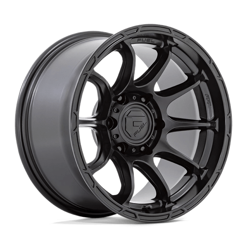 D791 Variant Cast Aluminum Wheel in Matte Black Finish from Fuel Wheels - View 2