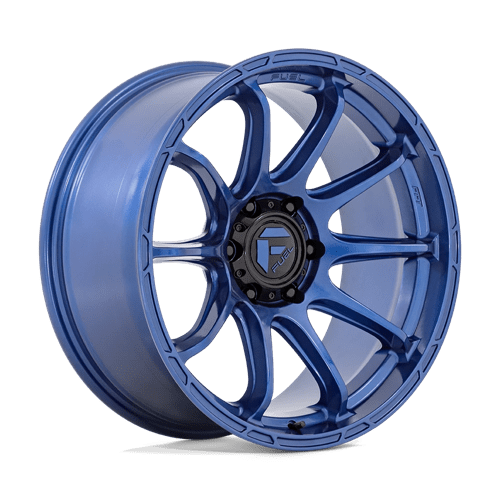 D794 Variant Cast Aluminum Wheel in Dark Blue Finish from Fuel Wheels - View 2