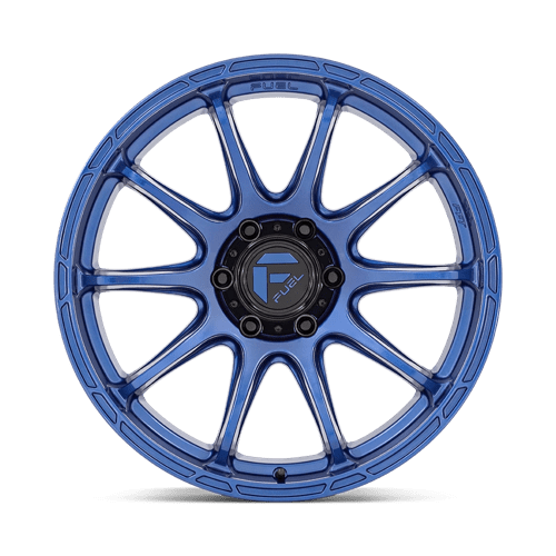 D794 Variant Cast Aluminum Wheel in Dark Blue Finish from Fuel Wheels - View 5