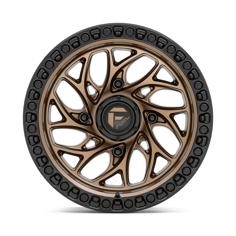 Fuel UTV D777 Runner UTV Cast Aluminum Wheel - Bronze With Black Ring