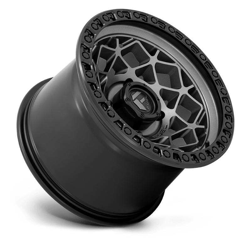 Fuel UTV D784 Unit UTV Cast Aluminum Wheel - Gunmetal With Matte Black Ring