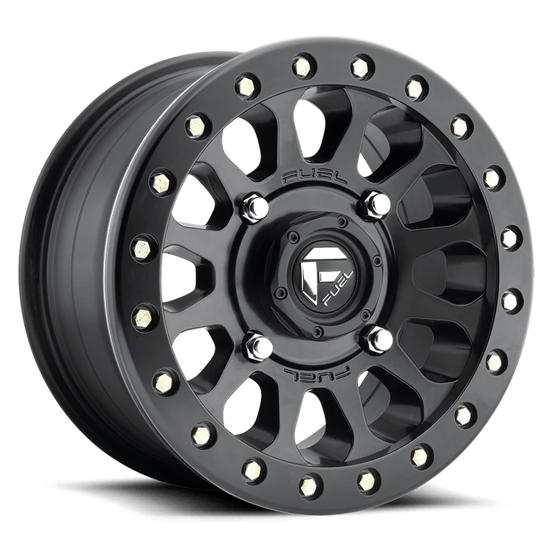 Fuel UTV D920 Vector BL Cast Aluminum Wheel - Matte Black