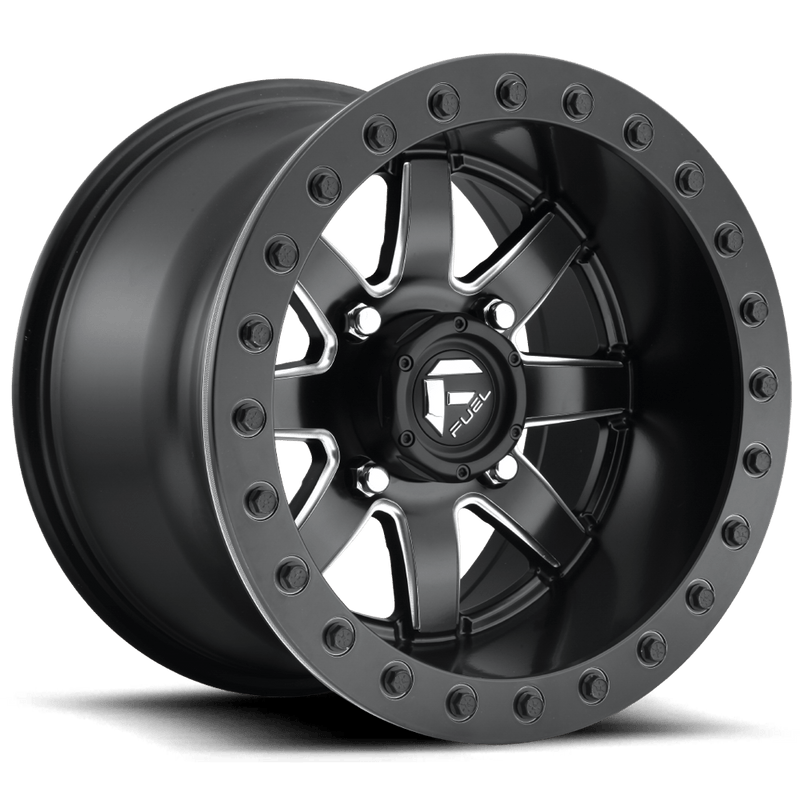 Fuel UTV D928 Maverick BL Cast Aluminum Wheel - Matte Black