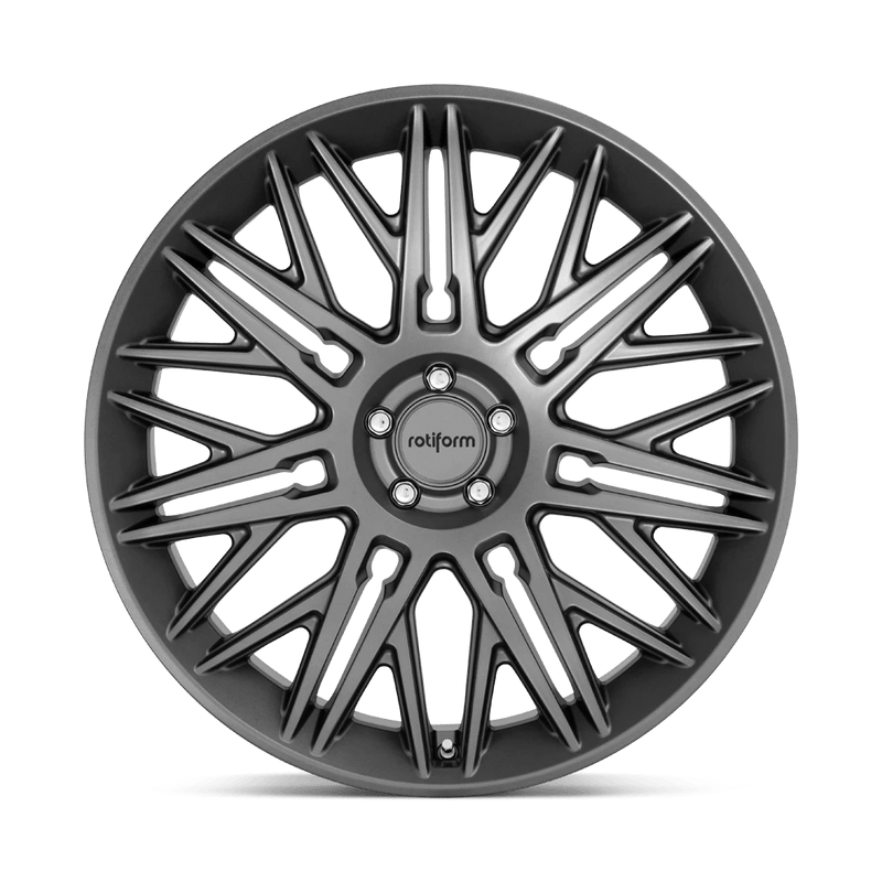 Rotiform JDR Cast Aluminum Wheel - Matte Anthracite (R163)
