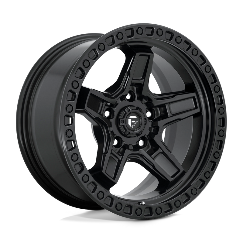 D697 Kicker Cast Aluminum Wheel in Matte Black Finish from Fuel Wheels - View 1