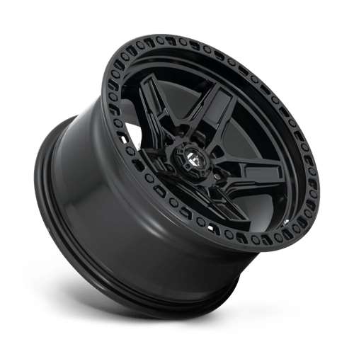 D697 Kicker Cast Aluminum Wheel in Matte Black Finish from Fuel Wheels - View 3