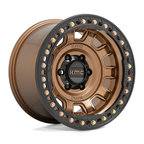 KM236 TANK Beadlock Cast Aluminum Wheel in Matte Bronze Finish from KMC Wheels - View 2