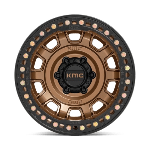 KM236 TANK Beadlock Cast Aluminum Wheel in Matte Bronze Finish from KMC Wheels - View 5