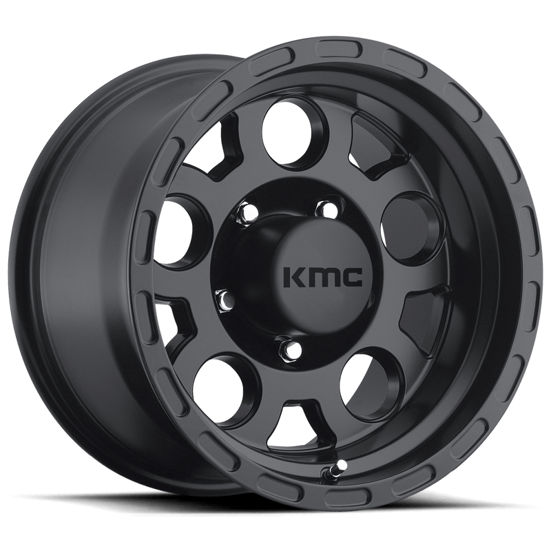 KMC Enduro Cast Aluminum Wheel (KM522) - Matte Black