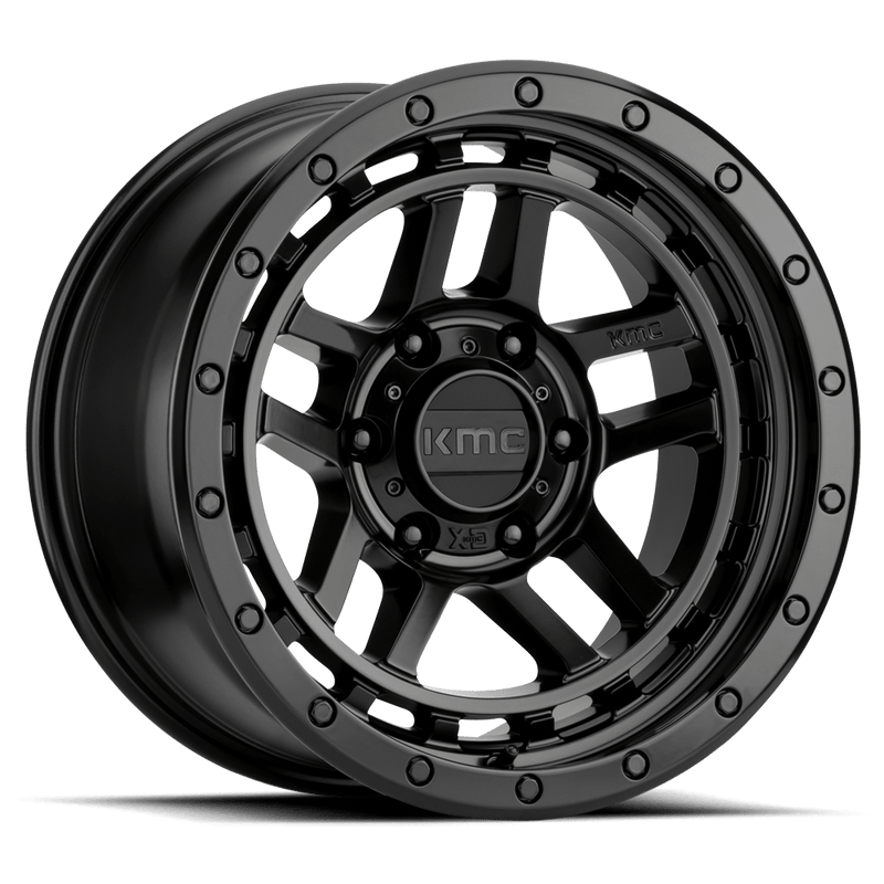 KMC Recon Cast Aluminum Wheel (KM540) - Satin Black