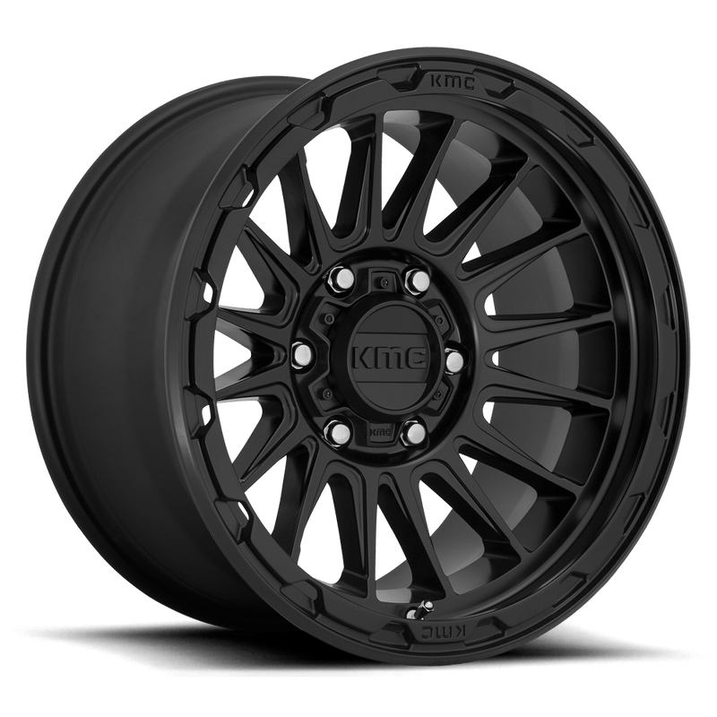 KMC Impact Cast Aluminum Wheel (KM542) - Satin Black