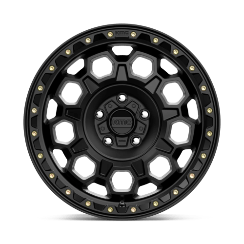 KM545 TREK Cast Aluminum Wheel in Satin Black Finish from KMC Wheels - View 5