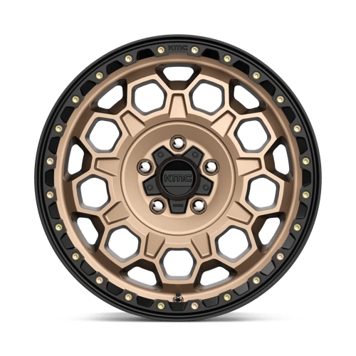 KM545 TREK Cast Aluminum Wheel in Matte Bronze with Black Lip Finish from KMC Wheels - View 5