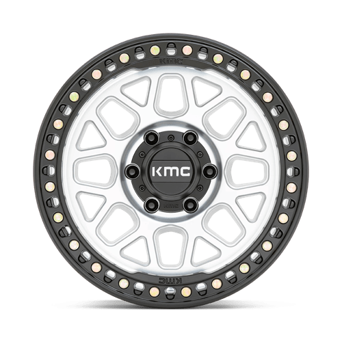 KM549 GRS Cast Aluminum Wheel in Machined with Satin Black Lip Finish from KMC Wheels - View 5