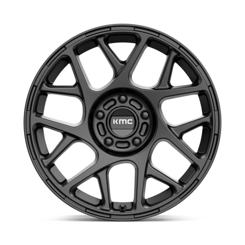 KM708 Bully Cast Aluminum Wheel in Satin Black Finish from KMC Wheels - View 5