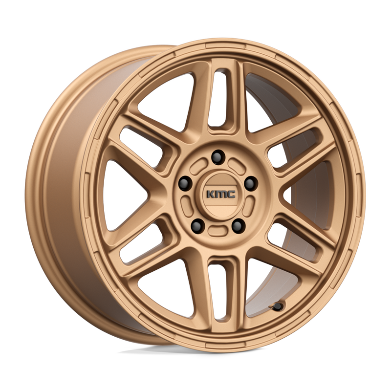 KM716 Nomad Cast Aluminum Wheel in Matte Bronze Finish from KMC Wheels - View 1