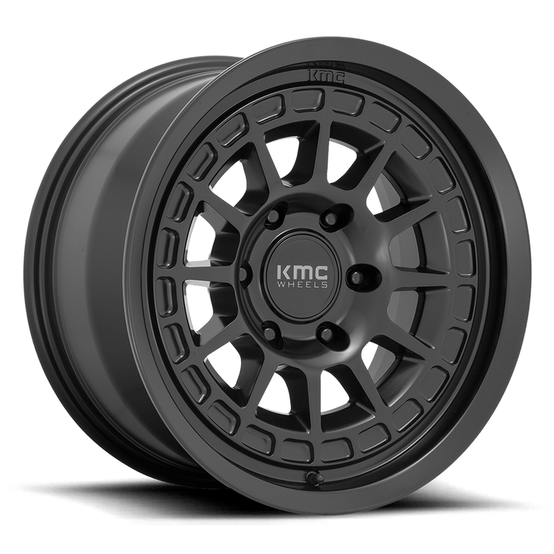 KMC Canyon Cast Aluminum Wheel (KM719) - Satin Black
