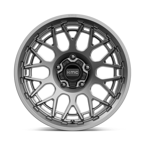 KM722 Technic Cast Aluminum Wheel in Anthracite Finish from KMC Wheels - View 5
